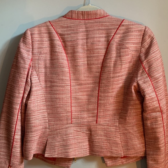 Cropped tweed blazer, Sz L - Picture 7 of 14